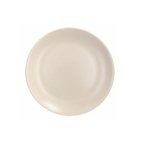 Flacher Teller Fabric Creme 26cm