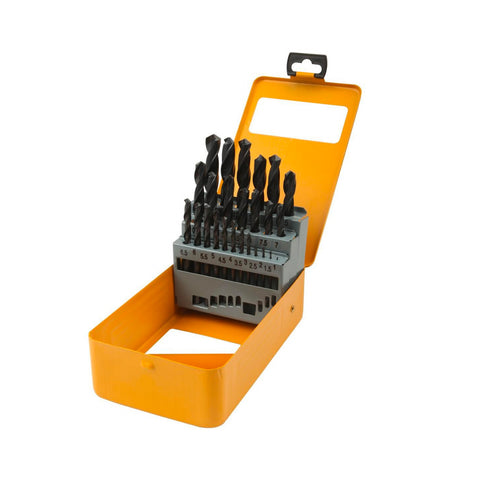 Set mit 25 Bohrern für Eisen