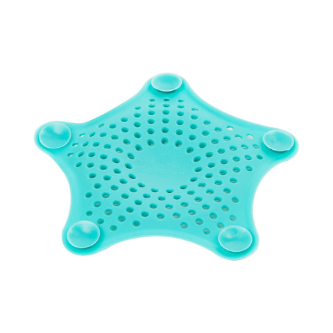 Bild-1-Umbra-Haarfänger-Filter für die Badewanne Seestern blau EAN-028295421317