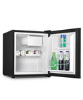 Bild-1-wintem-mini-kühlschrank-aus-metall-mit-led-innenbeleuchtung-48l-mit-5l-gefrierfach-85w-schwarz-ean-8052286431483