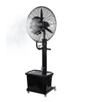 Wintem industrieller Vernebelungsventilator 230 W mit 65 cm Aluminiumflügeln 3 Oszillationsgeschwindigkeiten EAN 8056819040241
