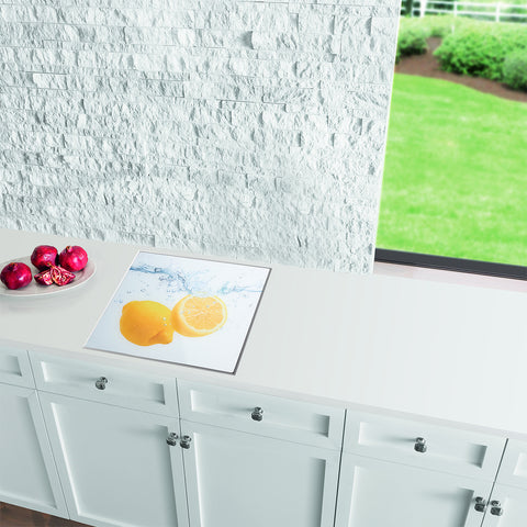 Spritzschutzplatte für Kochfelder, Lemon Splash