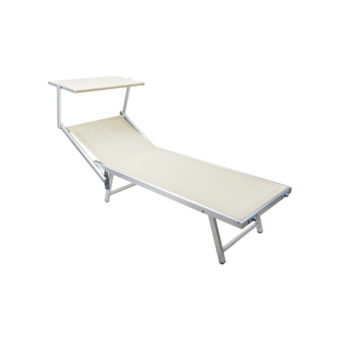 Aluminium-Strandliege