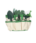 zendea Gartenwerkzeugset 6-teilig mit Tasche 30x20x15 cm und Handschuhen komplett für den Außenbereich EAN 8015361456313