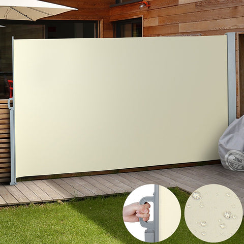 Sonnenschutz- und Windschutzsegel Beige 180x300cm