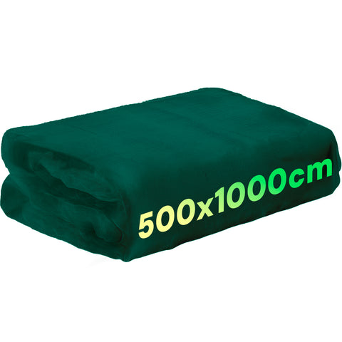 Kombo Olivenerntenetz dunkelgrün dornenfest aus HDPE 85 g/m² mit Verstärkungen und Ösen EAN 8055384191938