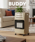 wintem buddy faltbarer Gasheizer 42 kW mit 3 Heizstufen EAN 8052286432039