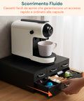 avilia home Organizer für Kaffeepads und Kapseln mit 4 Schubladen platzsparendes Design EAN 8052879010583