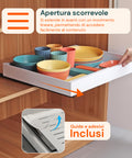avilia home ausziehbarer Organizer für Schubladen und Vorratskammer verstellbares Mehrzwecktablett EAN 8052879011818