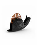 Avilia Home Räucherspiralenhalter in Schneckenform Halterung für Mückenspiralen aus ABS mit Ascheauffangschale universelles wiederverwendbares Design Maße 18 x 32 x 7,5 cm EAN 8052879014048