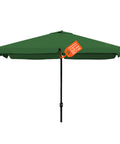 zendea Gartensonnenschirm 3x3 verstellbar mit neigbarem Gelenk und Seilzug EAN 8015361595395