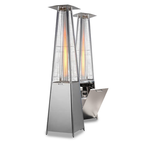 Wintem pyramidenförmiger Gasheizstrahler für den Außenbereich mit einstellbarem Thermostat 12 kW EAN 8052286432091