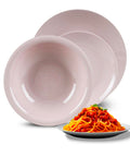 Bild-2-Avilia-Geschirrset-18-teilig-aus-Porzellan-Twist-Rosa-EAN-8056897155233
