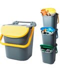 Bild-2-belli-e-forti-Set-3-stapelbare-Mülleimer-Mülltrennung-30l-EAN-8001499001587