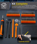 daimann kit 38 in 1 Präzisionsreparaturwerkzeug für Elektronik aus S2-Stahl mit magnetischen Bits ean 8056590070437