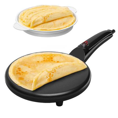Antihaft-Crêpespfanne mit Griff 20cm 700w