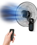 Bild-2-dcg-Wandventilator-5-Flügel-3-Geschwindigkeitsstufen-mit-Fernbedienung-60-W-schwarz-EAN-8052780962575