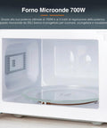 Bild-2-easy2love-Mikrowelle-5-Leistungsstufen-mit-Timer-20l-700W-weiß-EAN-8059300010204