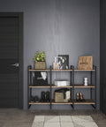 bild-2-emuca-set-2-vertikalelemente-zusammenstellen-wandregal-aus-stahl-83x35cm-schwarz-ean-8432393275093