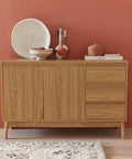 bild-2-five-simply-smart-sideboard-mit-3-schubladen-in-naturfarbener-eichenoptik-39x76x120cm-ean-3560232704604