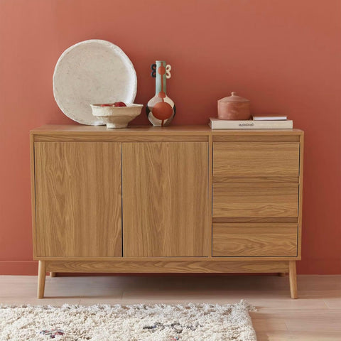 bild-2-five-simply-smart-sideboard-mit-3-schubladen-in-naturfarbener-eichenoptik-39x76x120cm-ean-3560232704604