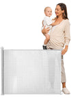 bild-2-king-collection-sicherheitsgitter-für-kinder-mit-ausziehbarem-vorhang-130x8x88cm-weiß-ean-8023755055165