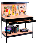 bild-2-kombo-werkbank-2-regalböden-und-1-schublade-aus-stahl-mit-rückwand-aus-mdf-150x120x60cm-ean-8050612778844