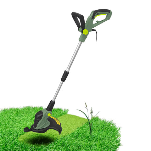 Elektrischer Rasentrimmer mit ausziehbarem Teleskopstiel 230v - 50hz 550w