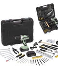 Bild-2-Kombo-Akku-Bohrschrauber-12 V-mit-1300-mAh-Akku-mit-Koffer-und-135-Zubehörteilen-EAN-8054134471795