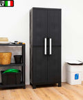 Bild-2-toomax-hoher-Schrank-mit-2-Türen-und-4-verstellbaren-Einlegeböden-37x65x173cm-EAN-8009371021715