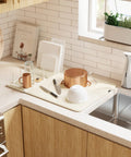 bild-2-umbra-geschirrabtropfer-mit-absorbierender-matte-47x17x9cm-creme-ean-028295387231