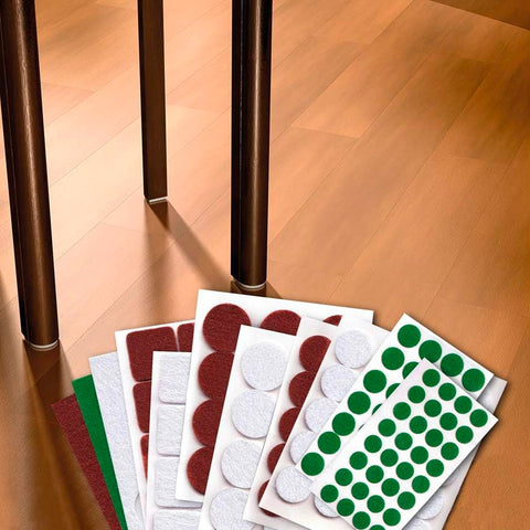 Bild-2-wenko-sortierte-Filzgleiter-151-Stück-EAN-4008838342343