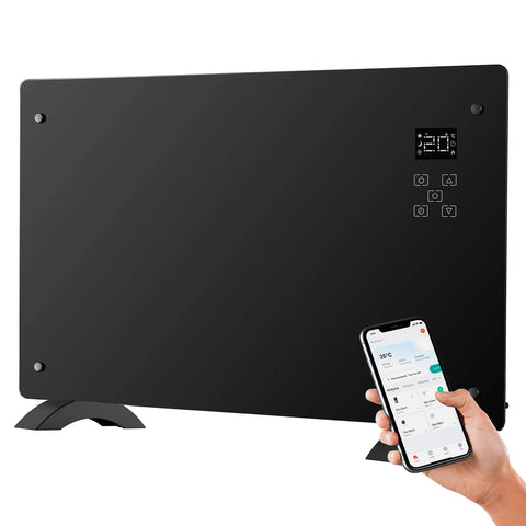 Heizkonvektor mit App und Sprachsteuerung, 3 Heizstufen, 1500w