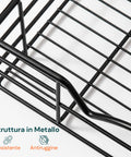 avilia home herausziehbarer Küchenkorb für Vorratskammer und unter der Spüle aus Metall EAN 8052879011085