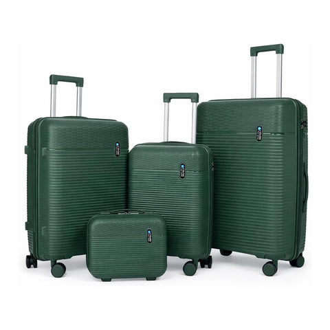Avilia Home Set mit drei Hartschalen Beauty Trolleys vier Räder 56x66x76 cm EAN 8052879014635