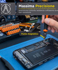 daimann kit 38 in 1 Präzisionsreparaturwerkzeug für Elektronik aus S2-Stahl mit magnetischen Bits ean 8056590070437