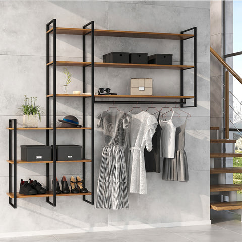 Bild-3-emuca-set-2-vertikale-Strukturen-komponieren-Sanderregal-aus-Stahl-179x35cm-schwarz-EAN-8432393275123