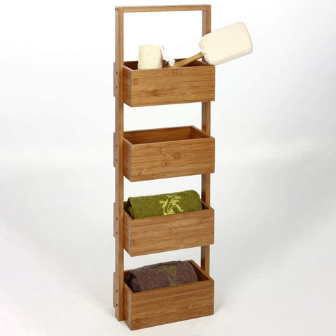 Bild-3-five-simply-smart-Schrank-mit-4-Körben-aus-Bambus-28x16x88cm-EAN-3560237160207