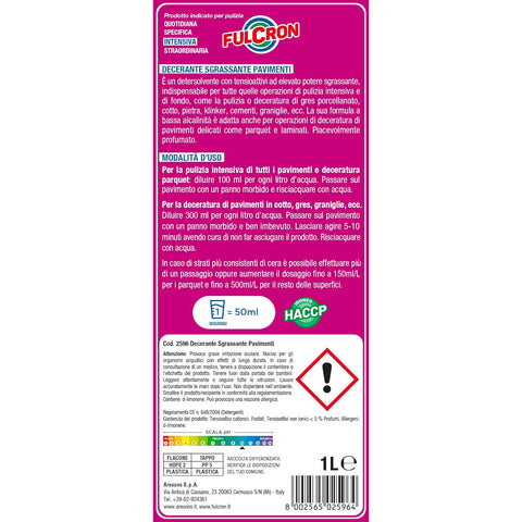 Bild-3-Fulcron-Wachs- und Fettentferner für Parkett und Laminat-1 l-EAN-8002565025964