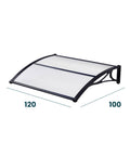 Bild-3-garden-friend-Überdachung aus ABS mit opaler Abdeckung 1x12m-ean-8023755042745