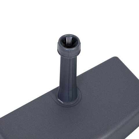 Bild-3-greemotion-quadratische-Wandhalterungsbasis-für-Sonnenschirm-20kg-anthrazit-EAN-4005437033658