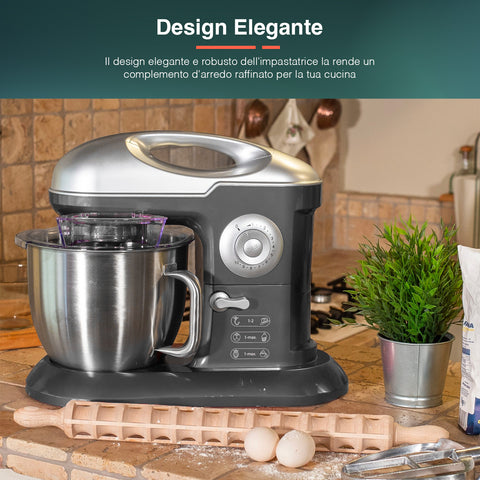 Bild-3-jordan-casa-Planetenrührmaschine-multifunktional-10-Geschwindigkeiten-8l-1900W-EAN-0805698117432
