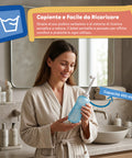 Keiki tragbares Wochenbett Bidet aus EVA 450 ml mit abgewinkelter 60 Grad Düse und Rückholfunktion EAN 8056590110126