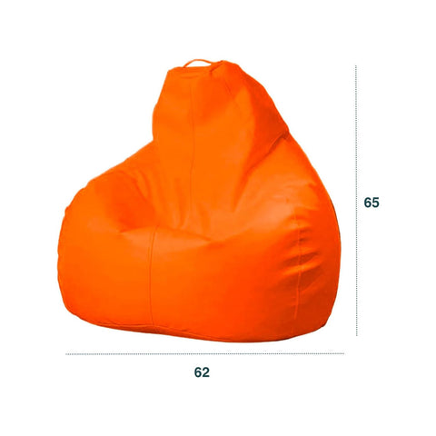bild-3-king-collection-sitzsack-aus-nylon-65x62cm-orange-ean-8023755045913