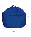 Bild-3-King-Collection-Sitzsack-aus-Nylon-65x62cm-blau-EAN-8023755045968