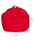 Bild-3-King-Collection-Sitzsack-aus-Nylon-65x62cm-rot-EAN-8023755045944