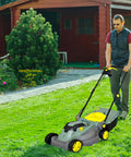 Bild-3-kombo-elektrischer-Rasenmäher-mit-30-l-Auffangbehälter-und-14-cm-Rädern-230V-50Hz-1200W-EAN-8055384190665