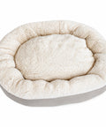 saint joy cuccia per cani e gatti 60x60 cm morbida in 3 colori lettino imbottito con bordo rialzato peluche in poliestere ean 8056819080803