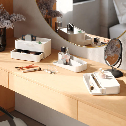 Bild-3-Umbra-Organizer für Kosmetik mit 3 stapelbaren Kunststoffschubladen-EAN-028295393775