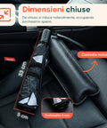 Avilia Home Auto Sonnenschutz als Schirm UV Strahlenschutz universal Maße 140 x 80 cm mit 10 Eisenstreben und 170T Gewebe faltbar mit platzsparender Tasche kühlt den Innenraum EAN 8052879014031